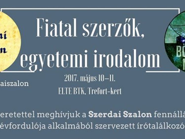 Szerdai Szalon Konferencia – Fiatal szerzők, egyetemi irodalom (galéria)