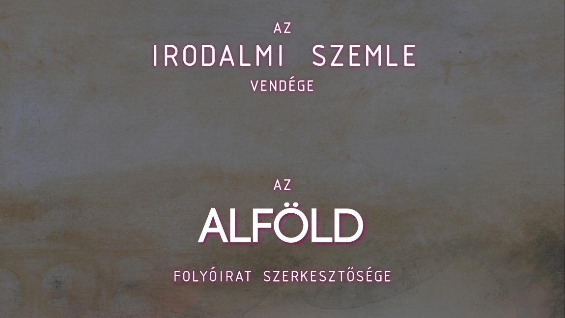 Az Alföld szerkesztősége Pozsonyban (meghívó)