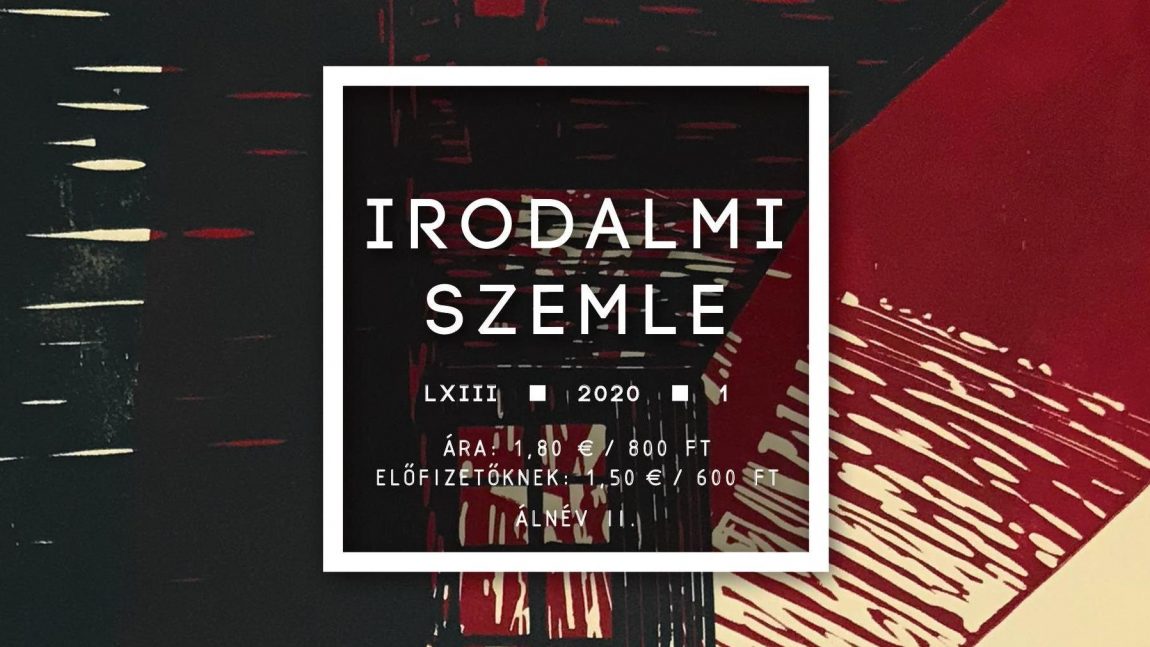 Álnév II. — Az Irodalmi Szemle januári száma (tartalom)