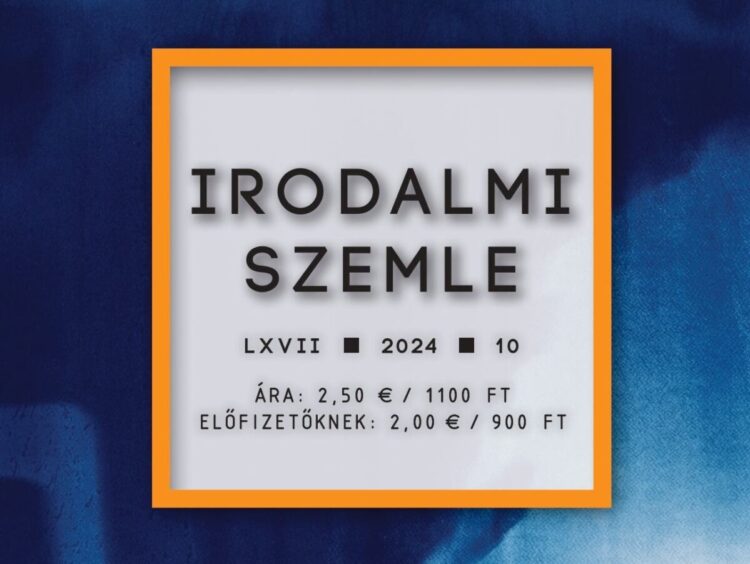 Irodalmi Szemle 2024/10. (tartalom)