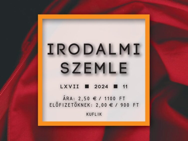 Kuflik (Irodalmi Szemle 2024/11. — tartalom)