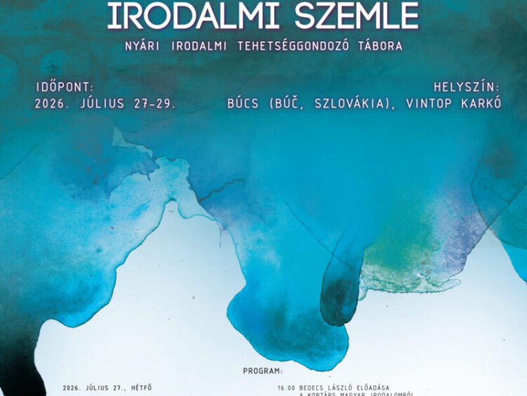 ARTér 2026 – az Irodalmi Szemle nyári tehetséggondozó tábora